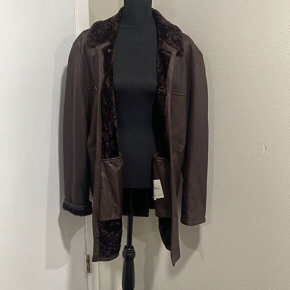 Valstar Milano Shearling Coat Men’s 48 - Picture 7 of 13